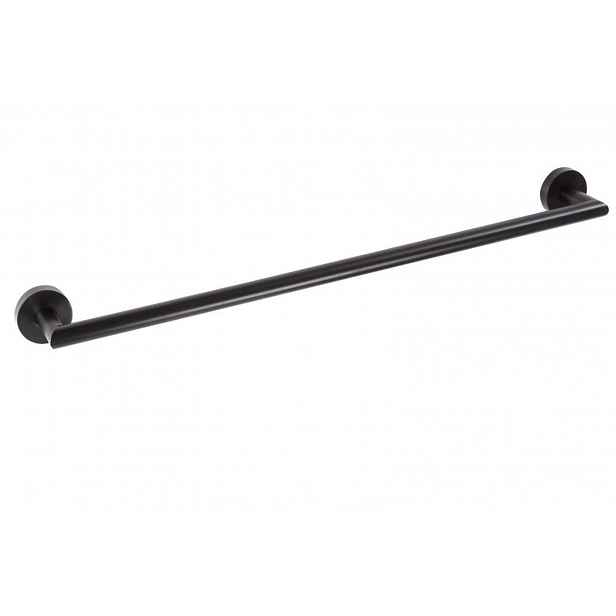 Sapho X-Round - Držák ručníků, délka 66 cm, černá XR404B