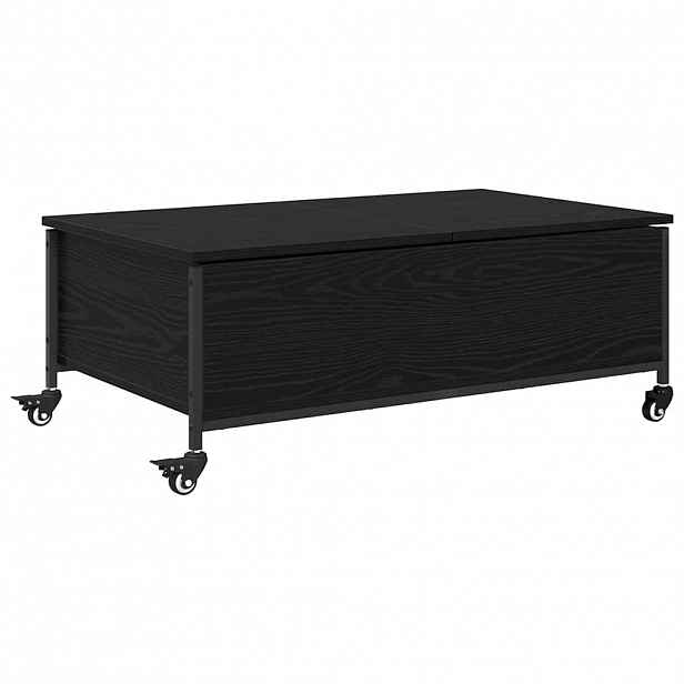 vidaXL Konferenční stolek Černý dub 91 x 55 x 32 cm Kompozitní dřevo