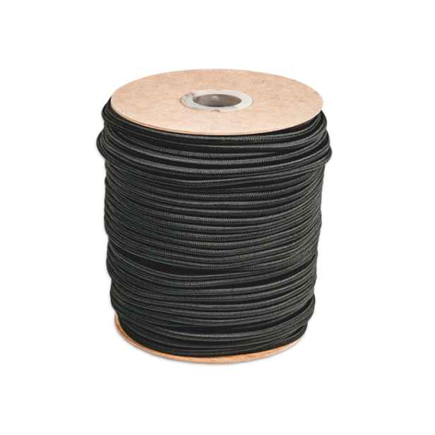 Lano lanko gumové elastické pro natahování upevnění 6 mm x 100 m