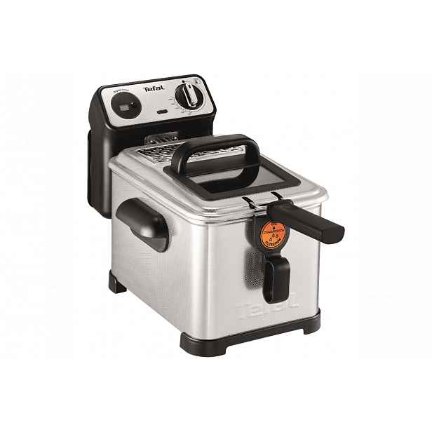 Olejová fritéza Tefal Filtra Pro FR511170 Nerezová/Černá