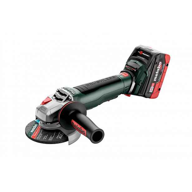 Metabo - 18V AKU úhlová bruska 125 mm, 2x aku 5,5 Ah LiHD, nabíječka 613059660