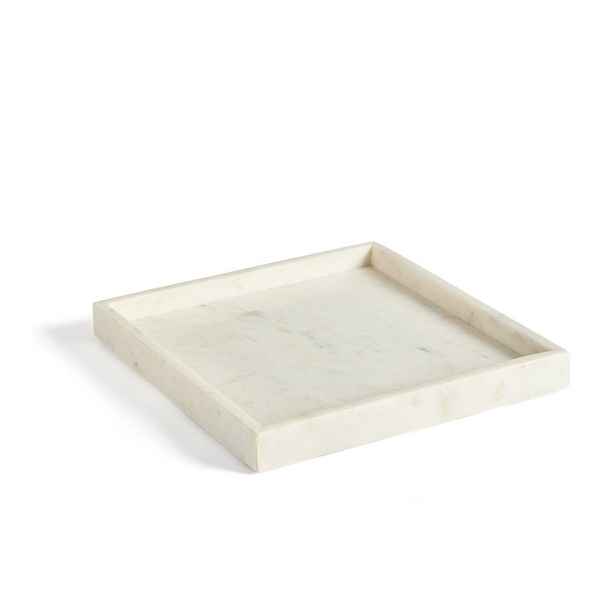 Mramorový dekorační tác 35x35 cm Serela – Kave Home