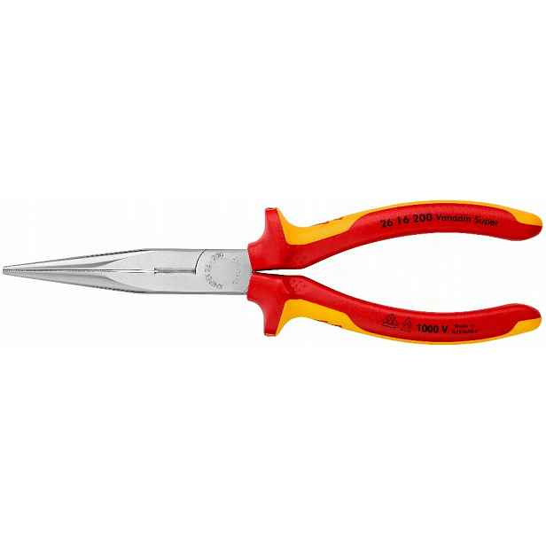 Prodlužovací kleště s úzkou špičkou, izolované Vde 200mm 26 16 200 Knipex