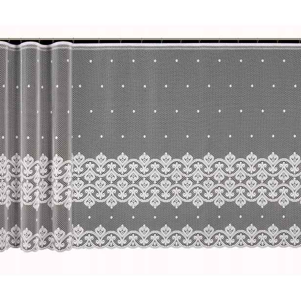 Mg Záclona žakár 4563 Bílá 200x250 cm Hotová S Páskou M