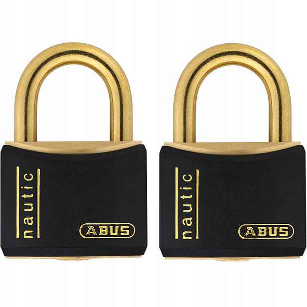 Mosazný visací zámek Abus Marine 718/40 B Set 2ks