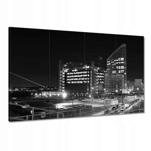 Obrazy 120x80 Mrakodrapy pěkně svítí