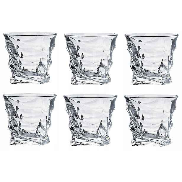 Bohemia Casablanca Sada 6 sklenic na whisky a vodu Sklenice 300 ml