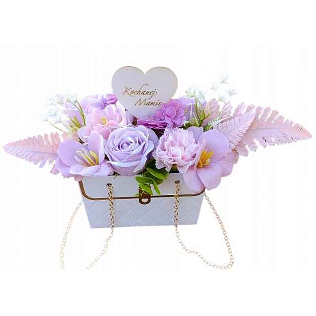 Flower Box Mýdlové Květy Kytice Jako Dárek Pro Maminku K Narozeninám Den Matek