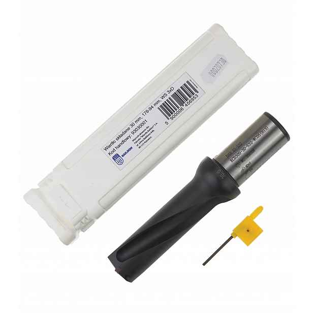 Polské vrták Baildon Ws 3xD 30mm 178mm s vyměnitelnými břitovými destičkami pro WCMT05...