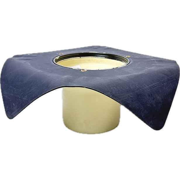 Střešní vpusť balkonová terasová rovná 160 mm Galeco příruba membrána Epdm