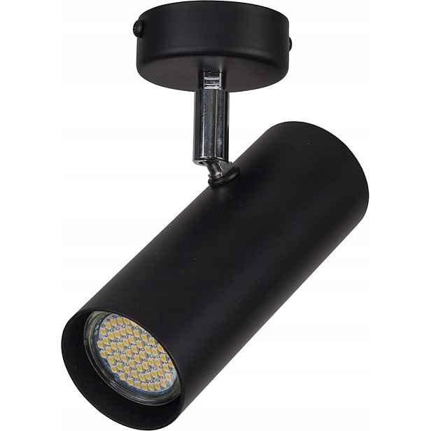 Stropní reflektor černý 20 cm GU10 25W s nastavitelným okem Sigma Lighting