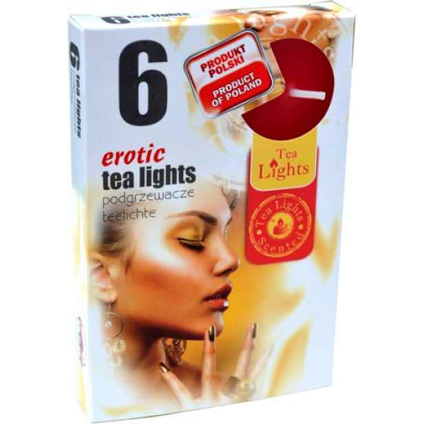 ADMIT - Svíčky čajové 6ks erotic