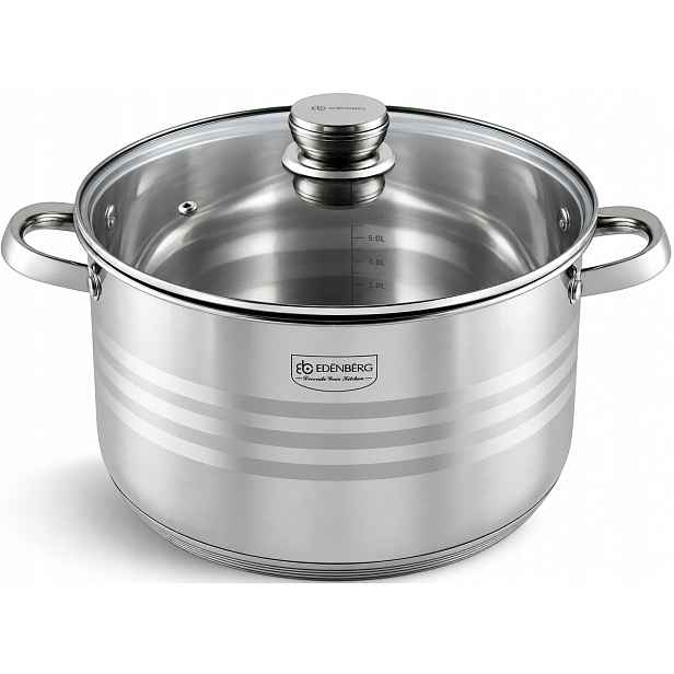 Hrnec Nerezová Ocel Víko Na Vývar 36 CM 20,3 L Edenberg