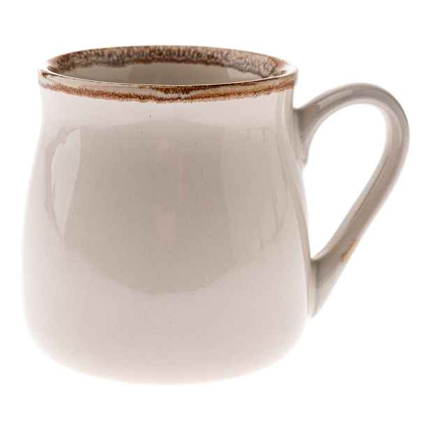 Krémový keramický hrnek 560 ml Tone – Dakls
