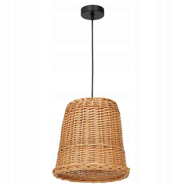 Milagro Vimini MLP7990 Ratanová závěsná lampa E27 40W Boho Design