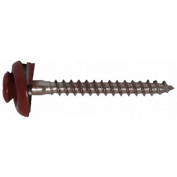 Šroub klemp. GUNNEX INOX S15 T20 4,5×45 mm RAL 3009 250 ks