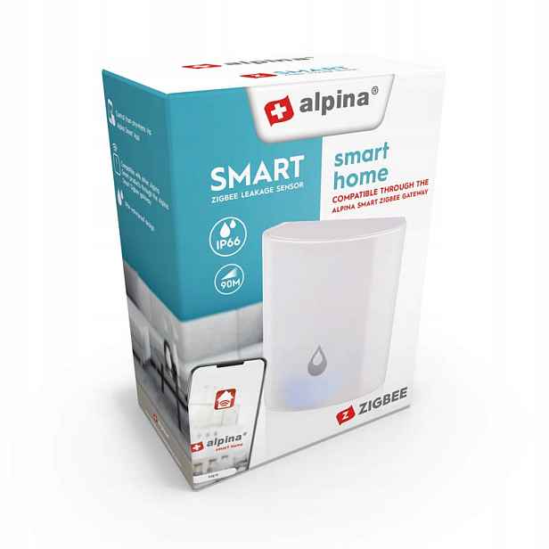 Alpina – Inteligentní senzor zaplavení sítě Zigbee