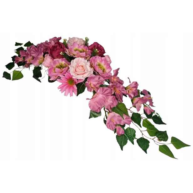 Celoroční kytice na hrob Květinová dekorace Trvalá