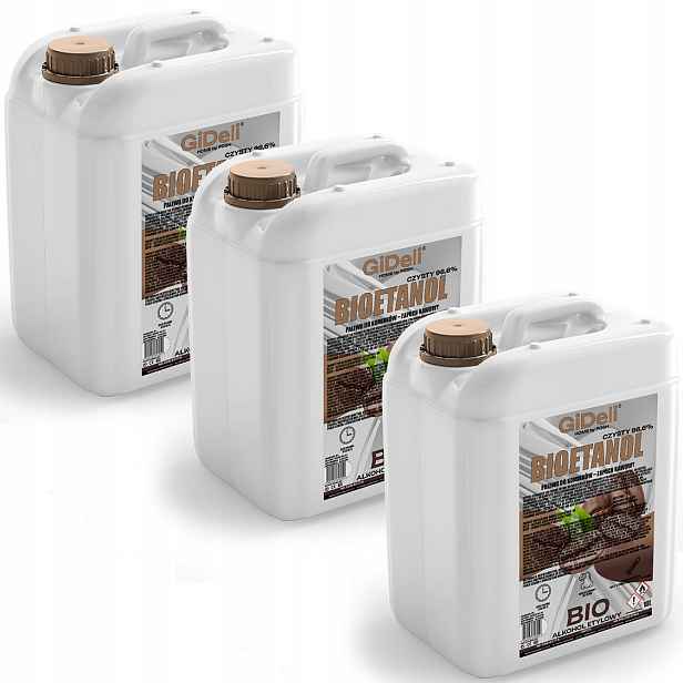 Bioetanol do krbu 3x 10 l s vůní kávy biopalivo