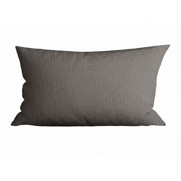Mušelínový povlak na polštář PURELY 40x80 cm, šedý