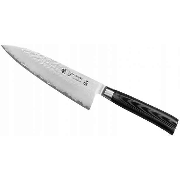 Tamahagane Tsubame Black Nůž šéfa 15 cm
