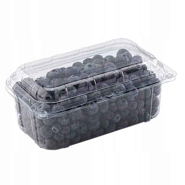 Nádoby víčko 500 g na maliny borůvky 600 ks