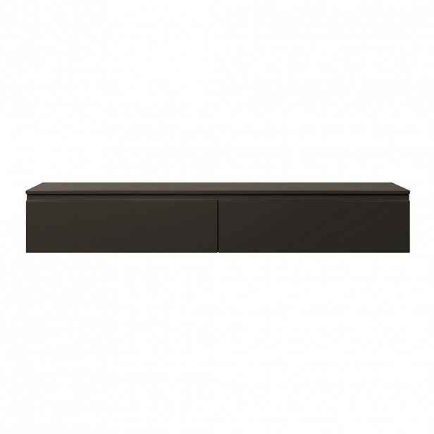 Selsey TV stolek Bemmi černý 175/28/32 cm