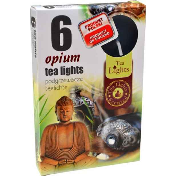 ADMIT - Svíčky čajové 6ks opium