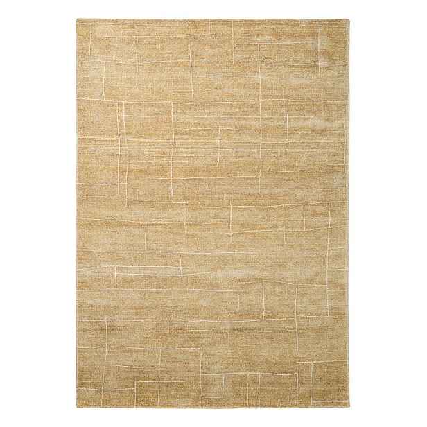 Ručně tkaný koberec v hořčicové barvě 200x300 cm Eloda – Kave Home