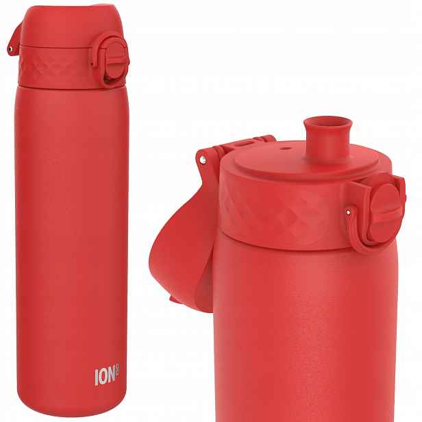 Termoska Červená Káva Čaj Dětská Školní Vzduchotěsná ION8 0,5 L 500 ml