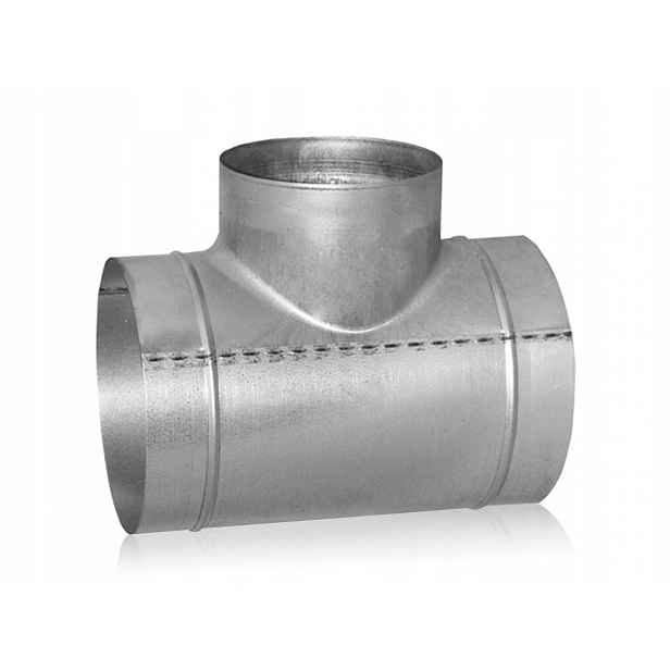 ventilační Y-kus kulatý 90°, trojháček Pozink pro kanál, trubky Spiro 315 mm