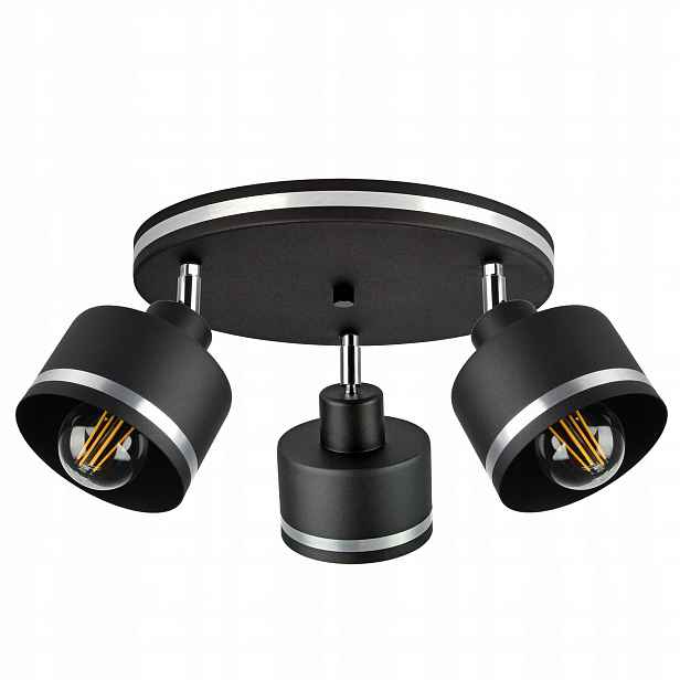 Kovová lampa Stropní Svítidlo Stropní lustr s páskem