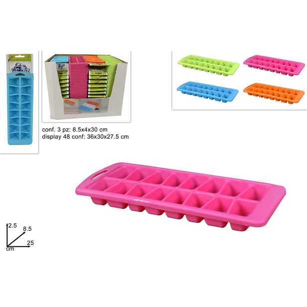 PROHOME - Forma na led 3ks různé barvy