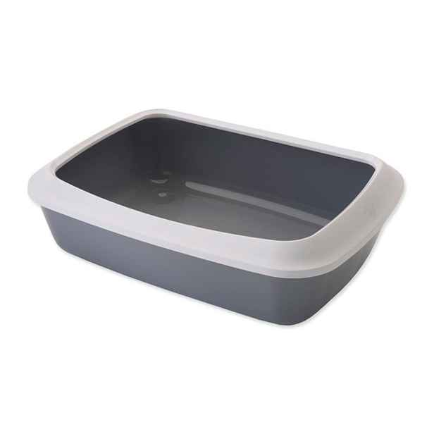 Šedý kočičí záchod 37x50 cm Savic Iriz – Plaček Pet Products