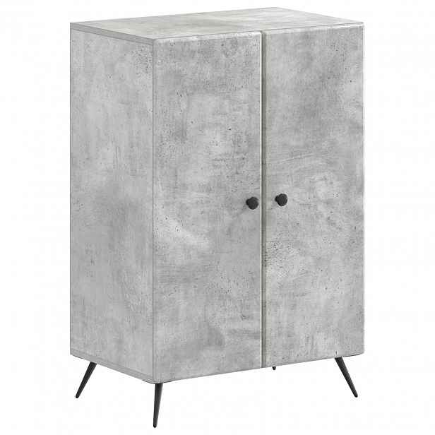 vidaXL Skříň na obuv BREDA 59,5 x 39,5 x 90 cm Kompozitní dřevo