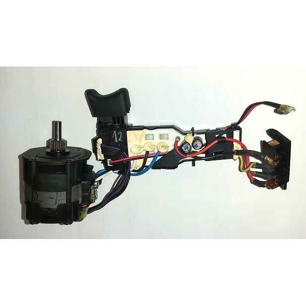 Elektronika, motor, spínač DeWalt DCD790