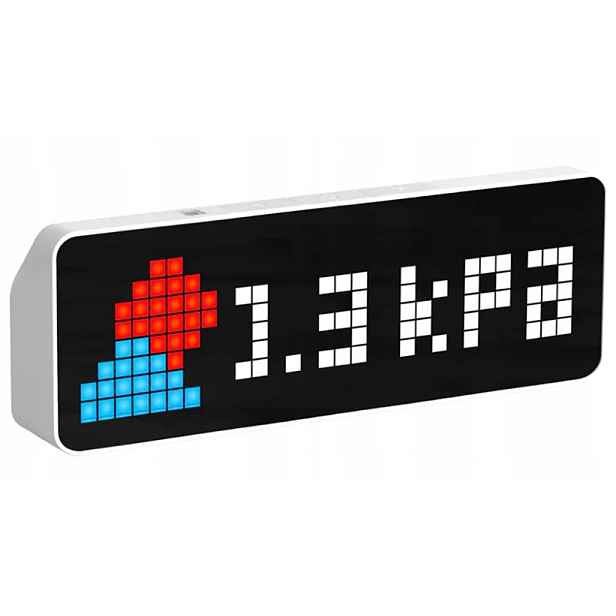 Multifunkční, stolni hodiny WiFi, Displey Led, stupně, Ulanzi TC001