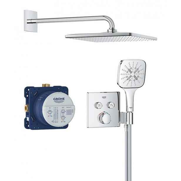 Sprchový systém Grohe Grohtherm SmartControl včetně podomítkového tělesa chrom 34865000