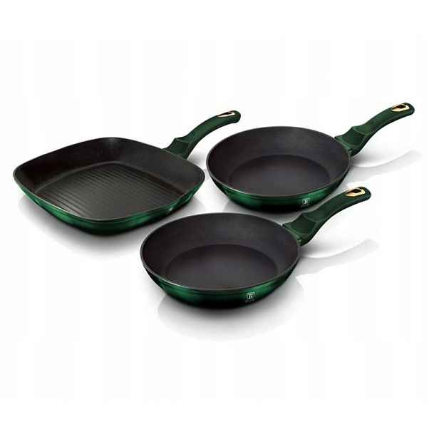 Berlinger Haus Pánve 3 Ks Granitové Kuchyňská Sada BH6167 Pro Indukci