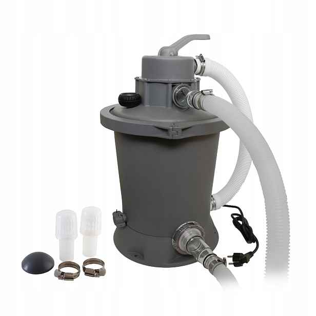 Písková pumpa 3028 l/h pro bazény 24 000 l s 6-cestným ventilem