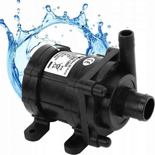 Elektrická Pumpa Na Vodu Oběhová Kapalina Vodotěsná TD40A 12V 20W 450L/h