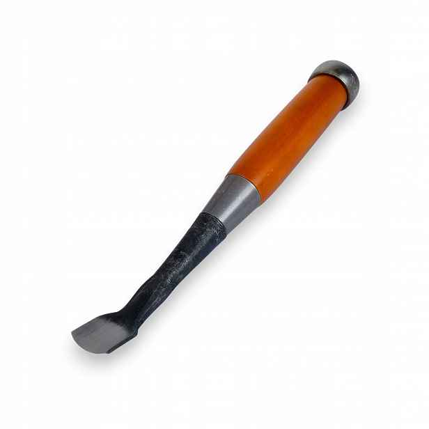 MC-10 japonské dláto na lžíce 15 mm, ohýbané, řezbářské, 170 mm