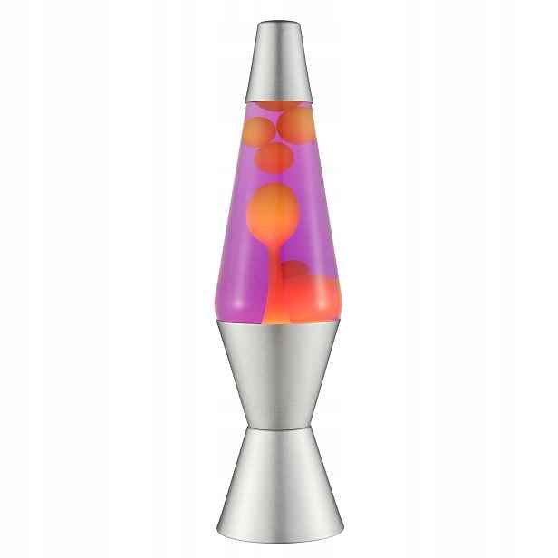Noční Lava 2125 37 cm G9 moderní fialová kultovní lampa