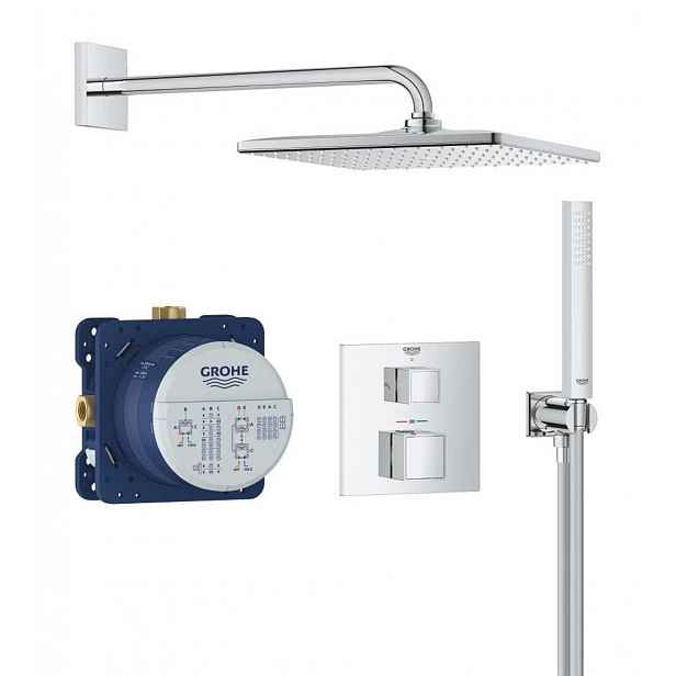Sprchový systém Grohe Grohtherm Cube včetně podomítkového tělesa chrom 34868000