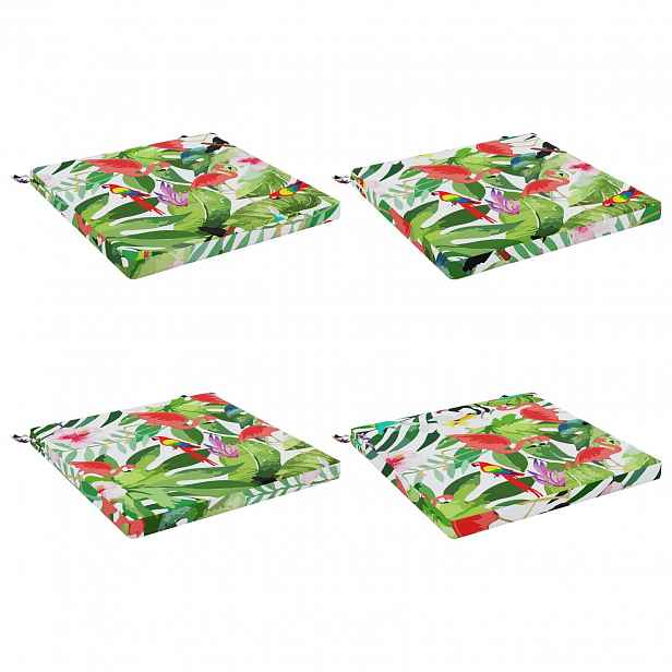 vidaXL Polstry ve 4 kusech SOEST 4 ks 100% polyester Vícebarevný