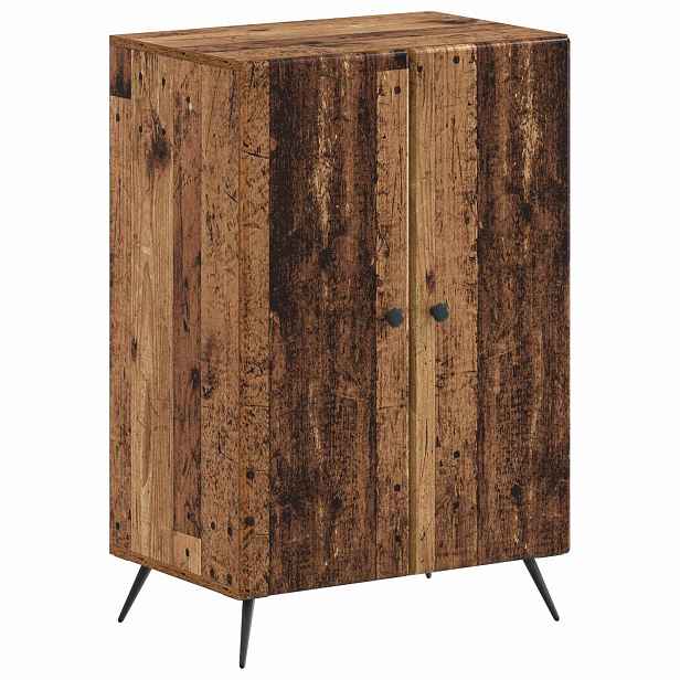 vidaXL Skříň na obuv BREDA 59,5 x 39,5 x 90 cm Kompozitní dřevo