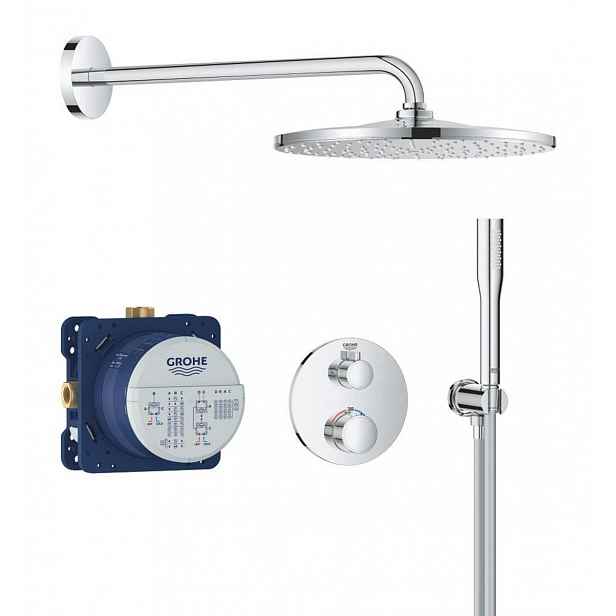 Sprchový systém Grohe Grohtherm včetně podomítkového tělesa chrom 34869000