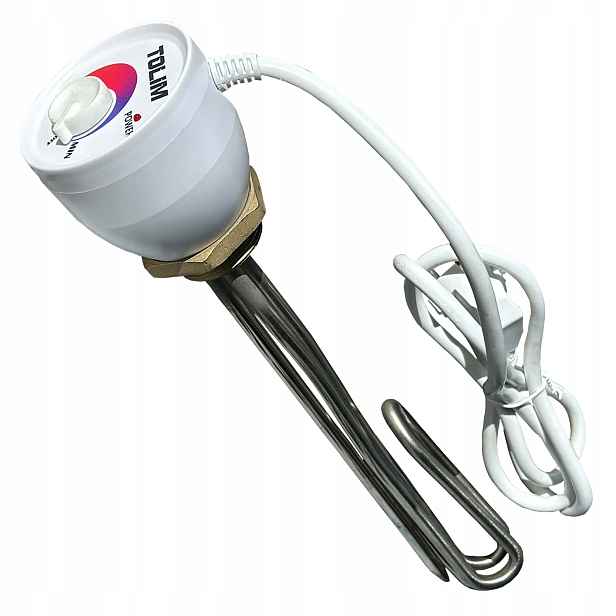 Ohřívač 3000 W (3 kW) 5/4'' 1 1/4" pro bojler Galmet Kospel Nerezová Ocel