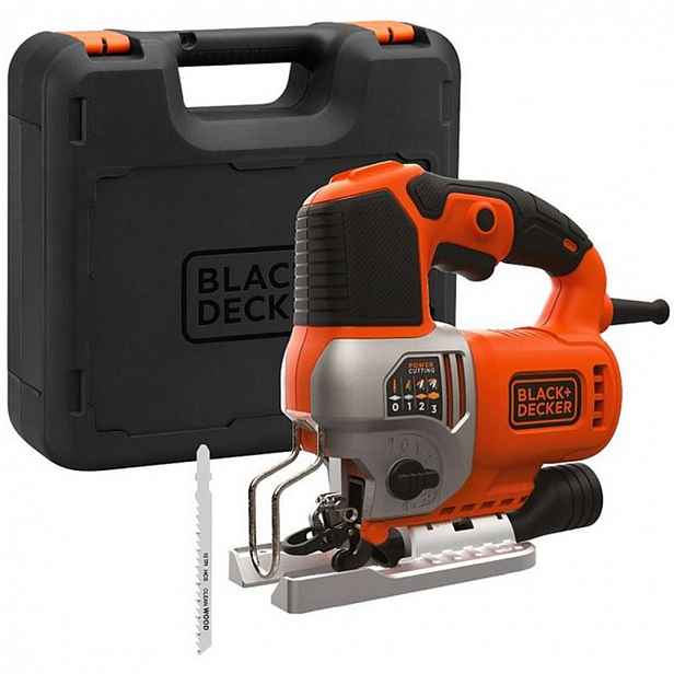 BLACK+DECKER - Přímočará pila 650 W BES610K-QS