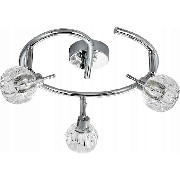 Lampa chromová spirála 3xG9 Bombola Candellux